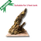 Ready-to-Use Driftwood Aquascape Setup – For 1 ft Aquarium Tank (Additional Shipping charges will be applicable )