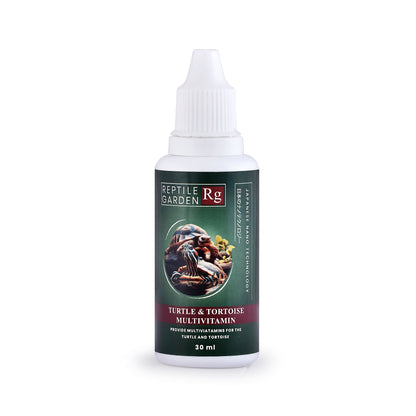 Reptile Garden Turtle & Tortoise Multivitamin – Complete Liquid Supplement for Growth, Immunity & Vitality (30ml)