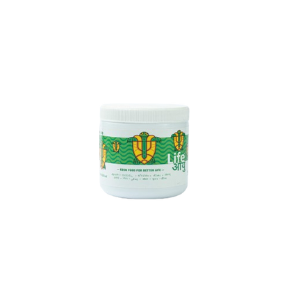 Life AAYU Adult Turtle Food – Spirulina & Calcium Enriched Ayurvedic Diet for Strong Shell, Gut Health & Digestion (100g)