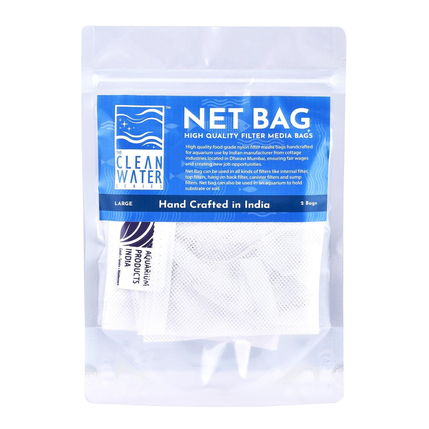 Tcws Net Bags Large ( pack of 2)