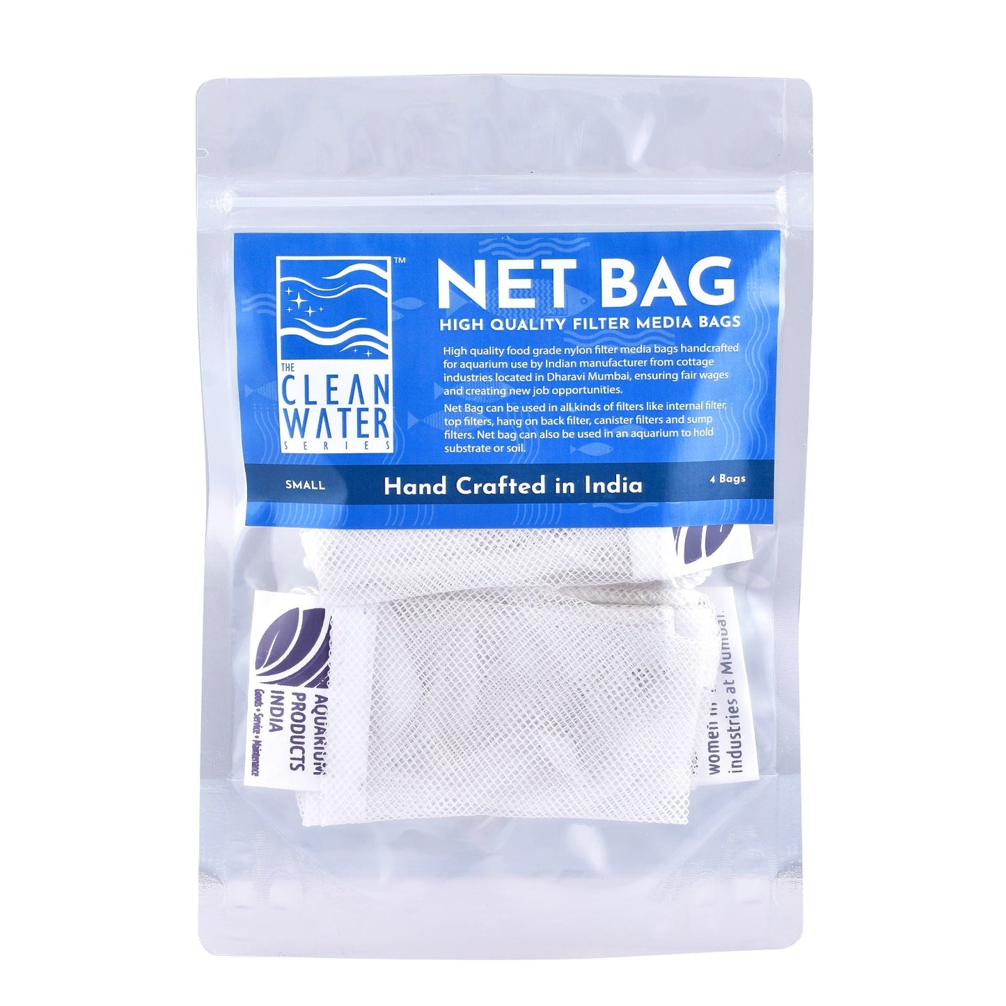 Tcws Net Bag Small (Pack of 4)