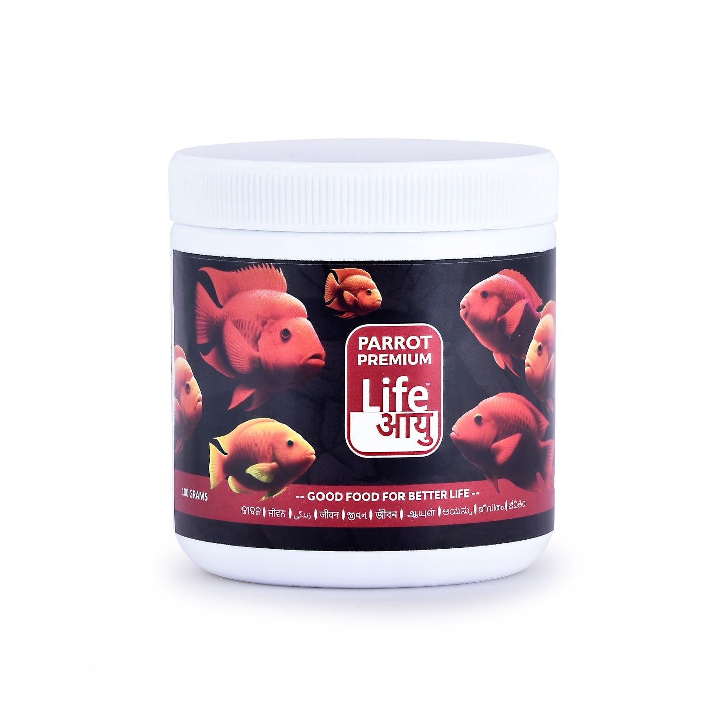 Life Aayuh Parrot Premium fish food