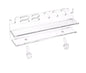 PLANTED AQUARIUM TOOL RACK, ACRYLIC, TRANSPARENT