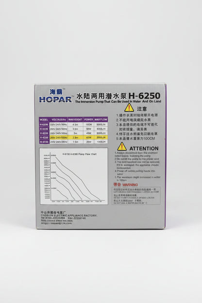 Consistent Filtration and Reduced Waste Build-up using Hopar H6250 Internal Filter