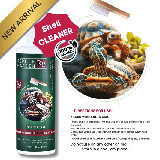 Reptile Garden Turtle & Tortoise Shell Cleaner – Aloe Vera Infused Shell Cleaner