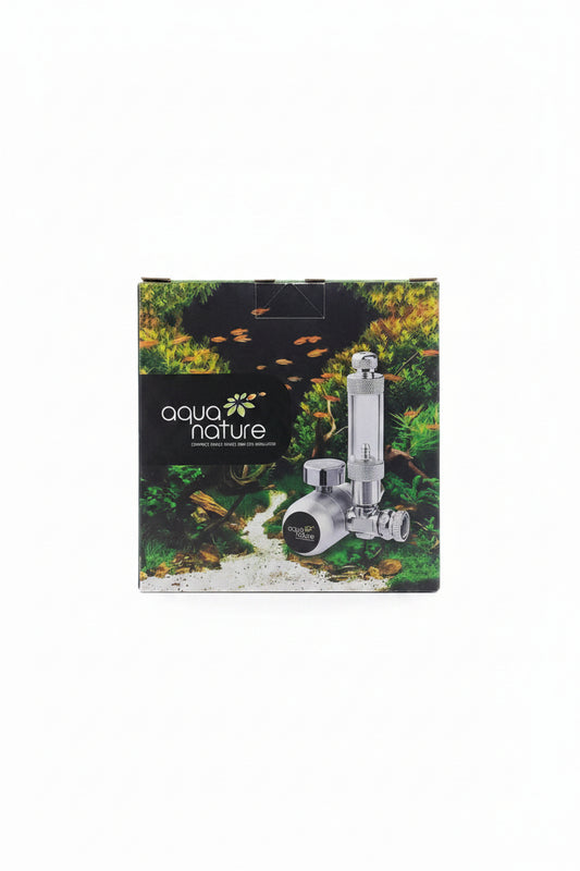 Precise CO₂ Control with Healthier Plant Growth using AQUANATURE Single Gauge Manual Regulator (Silver)