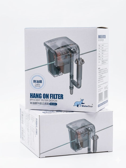 Keep Aquarium Water Clear & Healthy Every Day | Water Bear WB-G04 Internal Filter