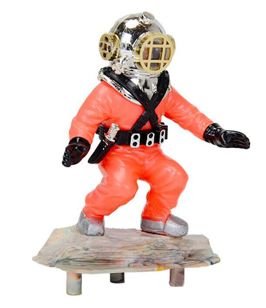 Sea Treasure  Kneeling Diver  (Orange colour)
