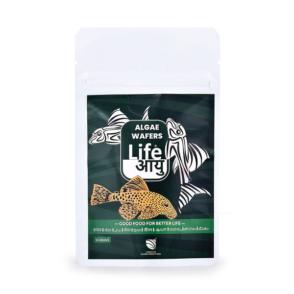 Life Aayu Algae Wafer Fish Food - 15g