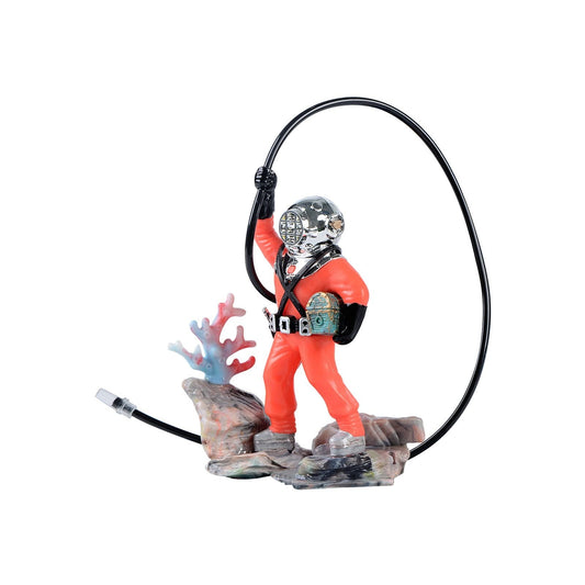 Sea Treasure Diver with Hose (Orange Colour )